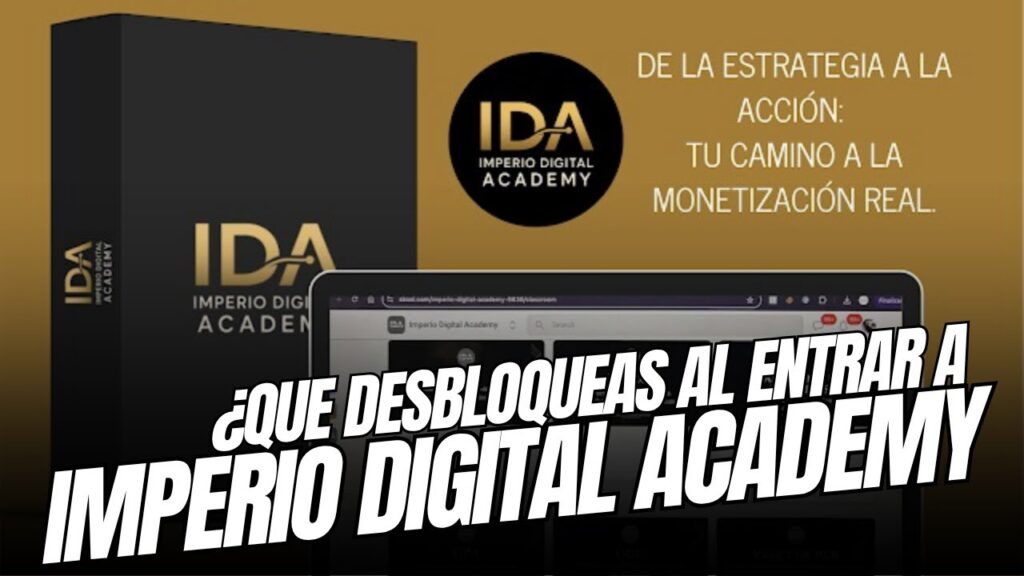 Qué desbloqueas al entrar a Imperio Digital Academy