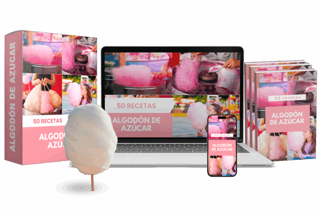 50 recetas de algodon de azucar