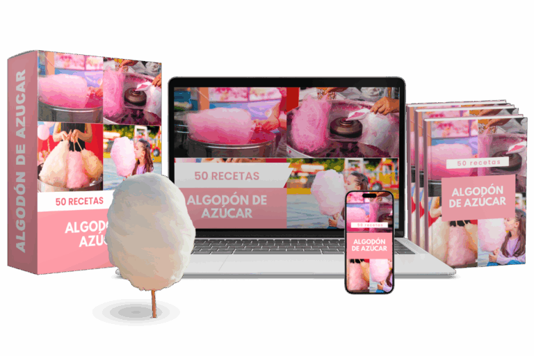 50 recetas de algodon de azucar
