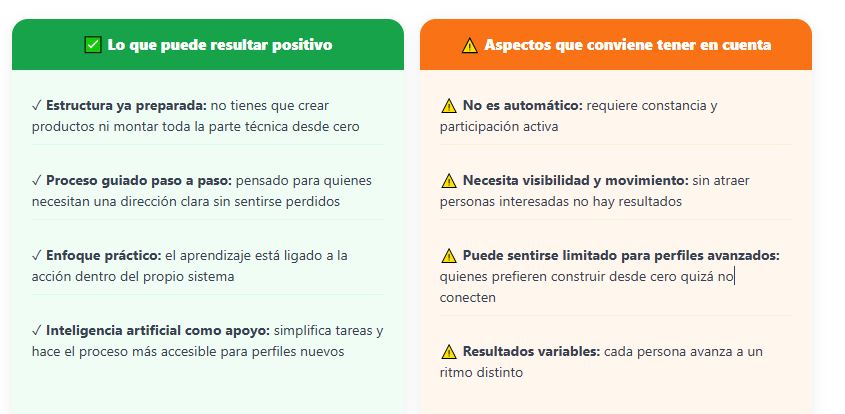 ventajas y desventajas